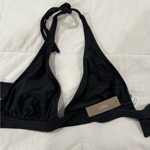 J.Crew Black Bikini Top